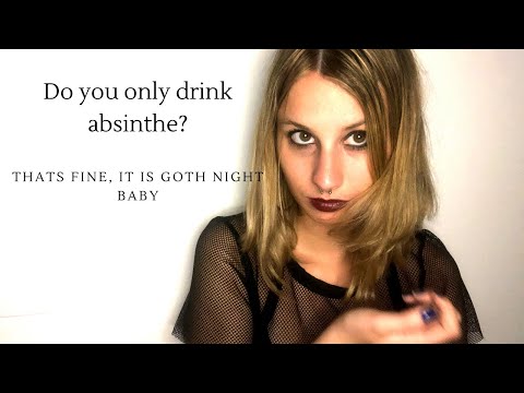 ASMR BARTENDER: Goth themed night, gossip as you wait for your date! Roleplay (Soft Spoken)