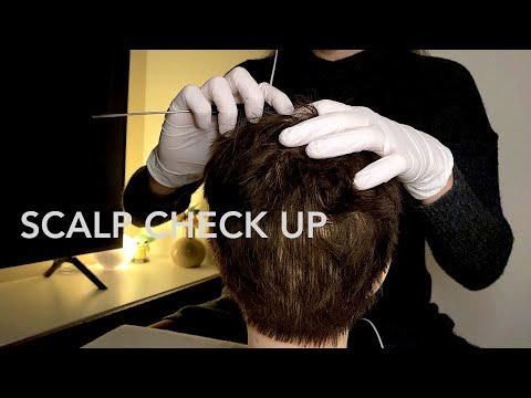 ASMR | Lice Check Up and Calming Scalp Massage - ROLEPLAY