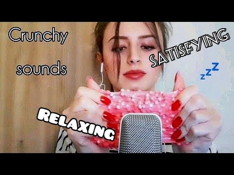 ASMR | Satisfying Crunchy Slime 🎧