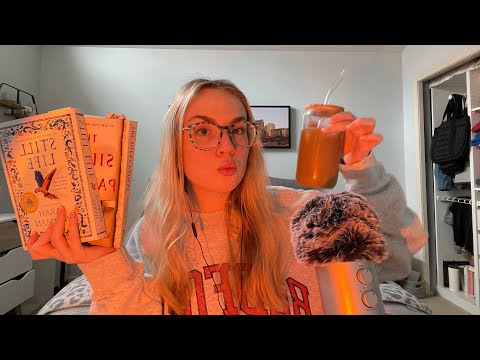 asmr books, coffee, and some rambles ☕️📚