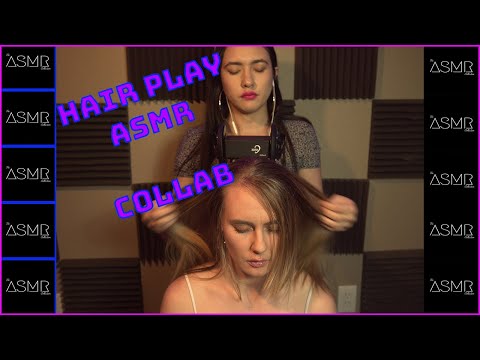 Hair Play / Scalp Sounds (ASMR) Muna Plays with Sage's Hair - The ASMR Collection