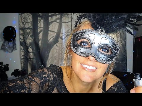 ASMR | Getting You Ready for Halloween Party | Doing Your Makeup 💄