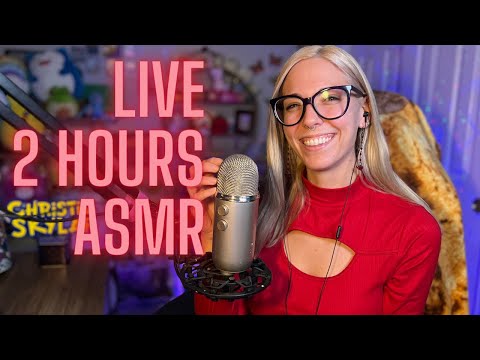 Live  2 Hours of Traditional ASMR | Tip for Trigger Requests