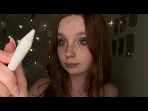 ASMR Drawing On Your Face 👩🏼‍🎨 (Layered Sounds)