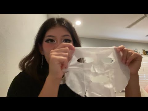 pov: girl puts a facemask on you (asmr)