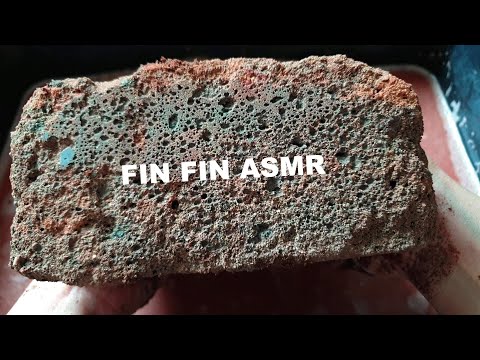 ASMR || New Texture + Sponge Sand Crumble #383