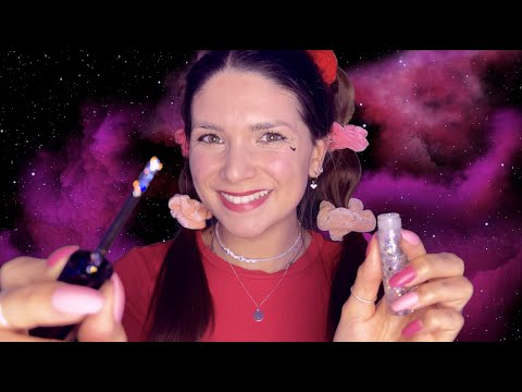 ASMR Fantasy Beauty Salon in Galaxy - lots of Mouth Sounds, Inaudible Whispering