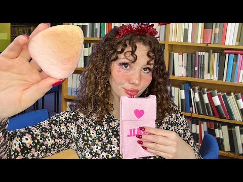 ASMR Pov I Am YOUR Valentine 💌 Doing Your Valentines Day Makeup🩷 IN CLASS (roleplay)😘