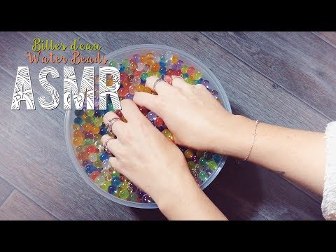 ASMR Français ~ Water Beads / Perles d'eau - No talking