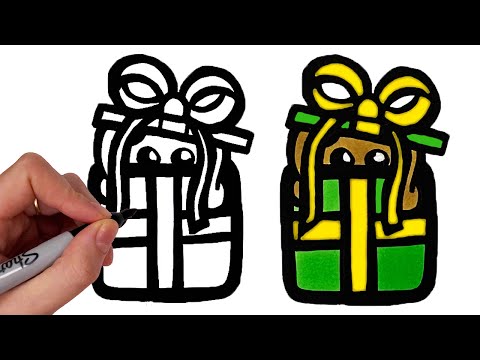 Comment Dessiner un Animal dans un Cadeau Mignon Kawaii [Noël 2020]