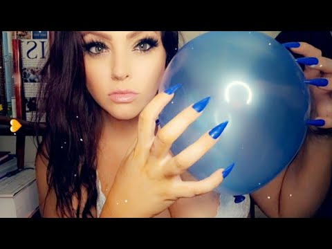 ASMR | BALLOON POPPING and TAPPING🎈