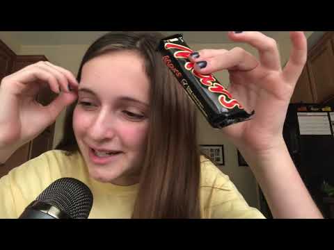 ASMR AMERICAN TRIES BRITISH CANDY