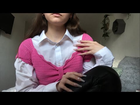 ASMR | Scratching My Clothes 💗| Fabric Sounds | Minimal Whispering