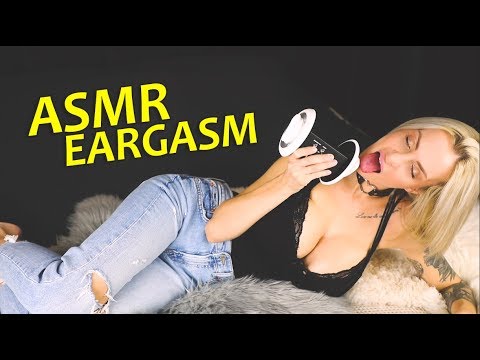 ASMR Girlfriend gives you a wet EARGASM - intense Ear Licking and wet Mouth Sounds to relax