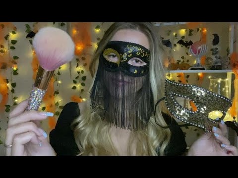 ASMR Kind Popular Girl Gets You Ready For A Halloween Party 🧡
