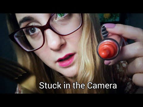 ASMR You Are Still Stuck in the Camera After 6 Years (closeup roleplay)