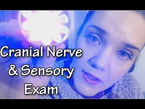 ASMR Cranial Nerve and Sensory Testing