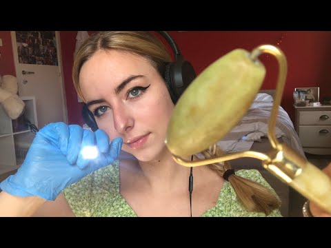 ASMR Chaotic Face Exam (Fast and Aggressive)