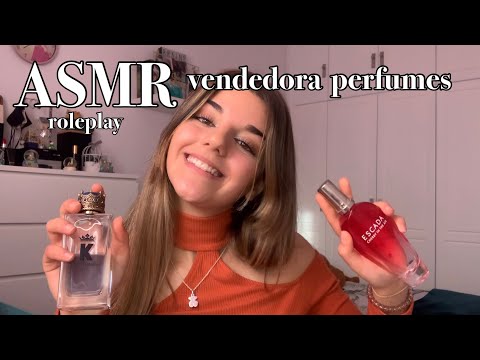 ASMR / Roleplay VENDEDORA de PERFUMES 👩🏼‍💼🧡