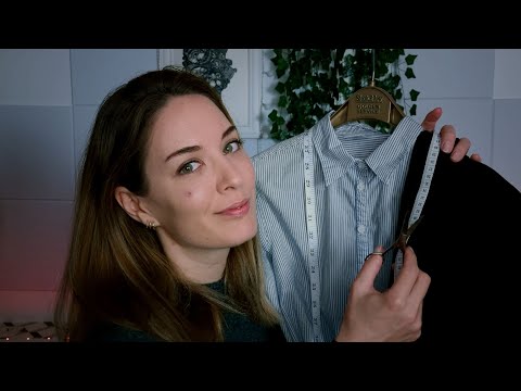 ASMR | Realistic Tailor Shop Roleplay | Choosing Your New Year's Eve Outfit | Soft Spoken