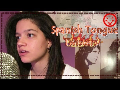 ASMR~ Spanish Tongue Twisters