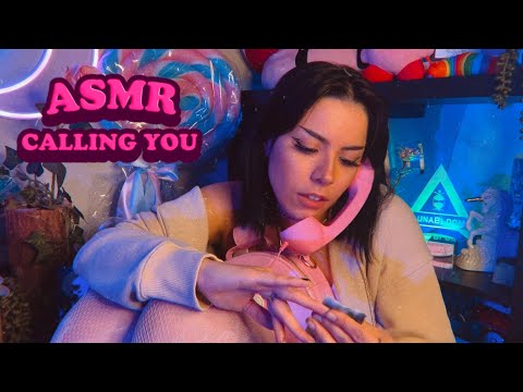 ASMR Phone Call 💖 Calling you to chat about your day ☎️💤