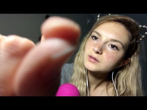 ASMR Personal Attention Hand Movements + Tapping // Whispering