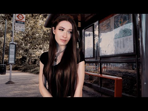 ASMR Stranger At A Bus Stop [Cinematic Roleplay]