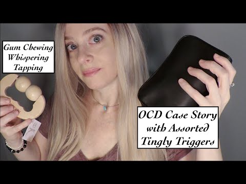 [ASMR] OCD Story | Gum Chewing | Whisper | Tapping on Various Items