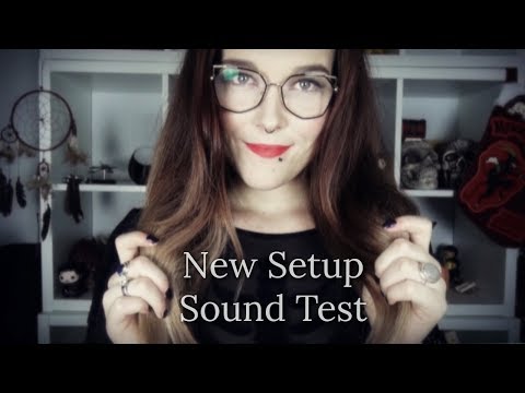 ☆★ASMR★☆ New Setup | Sound Test