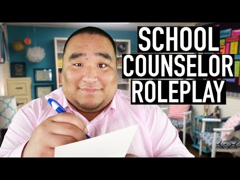ASMR - School Counselor - Your Last Day | MattyTingles