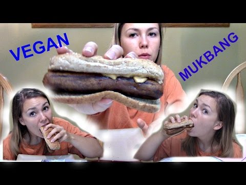 HOT DOG MUKBANG: Watch Me Eat (vegan)