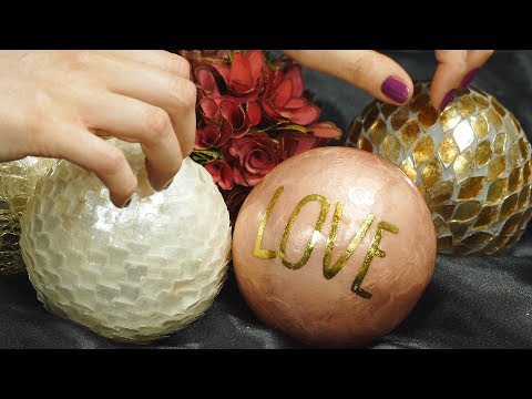 Beautiful Ornate Relaxing Balls, Tapping For Your Relaxation!