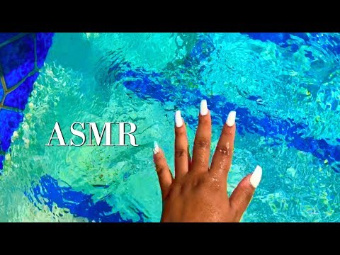 ASMR At The Pool💧🌞👙(Summer Tingles)~