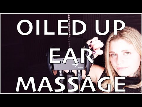 OILED UP EAR MASSAGE - ASHE ASMR STIMULATING AND TRIGGERING EAR MASSAGE FOR RELAXATION (EPISODE ONE)