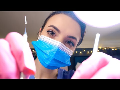 ASMR | Full Relaxing Dental Cleaning & Whitening