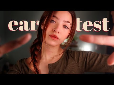 ASMR Testing Your Ears! 👂 Can you hear this?