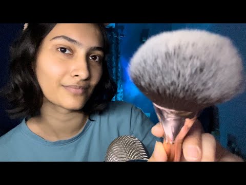 Fast & (slightly Aggressive) Asmr with Makeup Products, Visual Triggers & Mouth Sounds