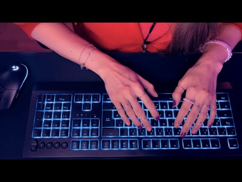 ASMR Study & Work with Mi - No Talking - Fast Keyboard Typing