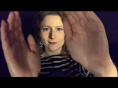 ASMR Reiki | Gentle Energy Cleanse 🌙 (cord cutting, guided breathing, hand movements, soft spoken)