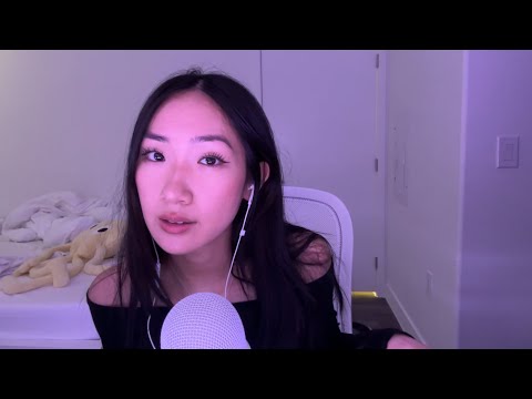 ASMR random triggers, tapping, gripping, page turning, etc