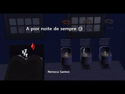 The Sims 4 | Ep. 16 - Noite horrível 😰👶👶👶