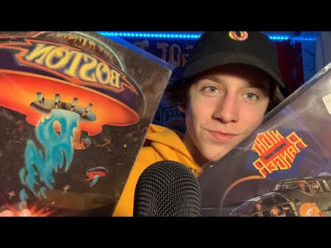 ASMR | Vinyl Record Haul (Tapping and Whispering)