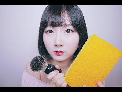 [한국어 ASMR , ASMR Korean] 쓱싹쓱싹 귀청소 귀를 닦아줄게요 ! | Bubble Ear Cleaning & Washing