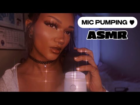 Fast and Aggressive Mic Triggers ASMR (pumping, scratching, squeezing and bare mic gripping)