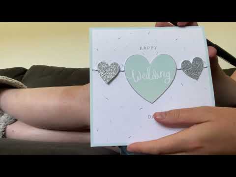 ASMR Wedding Cards Show And Tell Intoxicating Sounds Sleep Help Relaxation