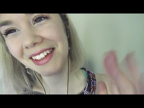 ASMR Finger Fluttering and Up-close, Ear-to-Ear Binaural Whispering