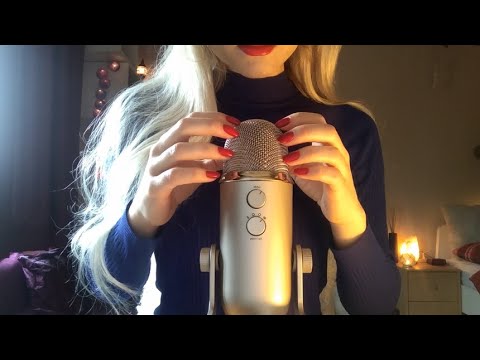 ASMR - Blue Yeti Microphone Scratching and Tapping Sounds