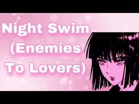 Night Swim~ (Enemies To Lovers) (Fiery Girl) (Teasing Each Other) (Tension) (Kissing) (Risky) (F4A)
