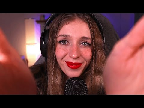 ASMR "shh it's okay" & Face Touching (Up Close Personal Attention)✨😴